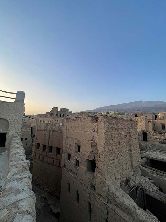 old al hamra mud buildings
