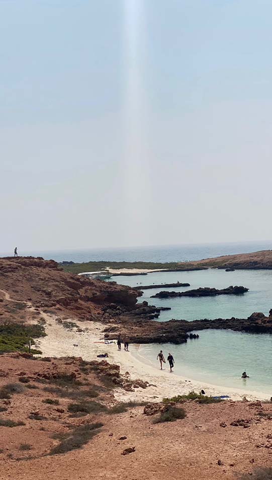 Panoramic view from Daymaniyat Island