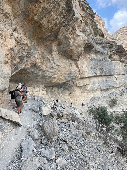 edge view from the Balcony Walk, Jabal Shams