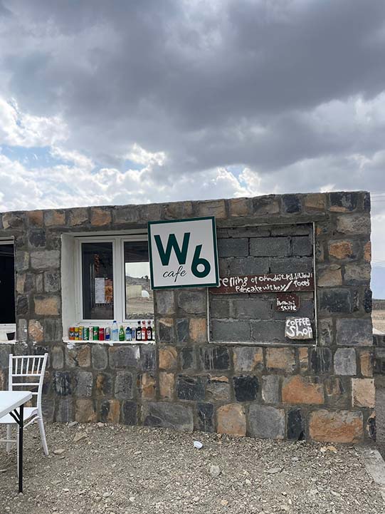 W6 meeting point Balcony Walk, Jabal Shams