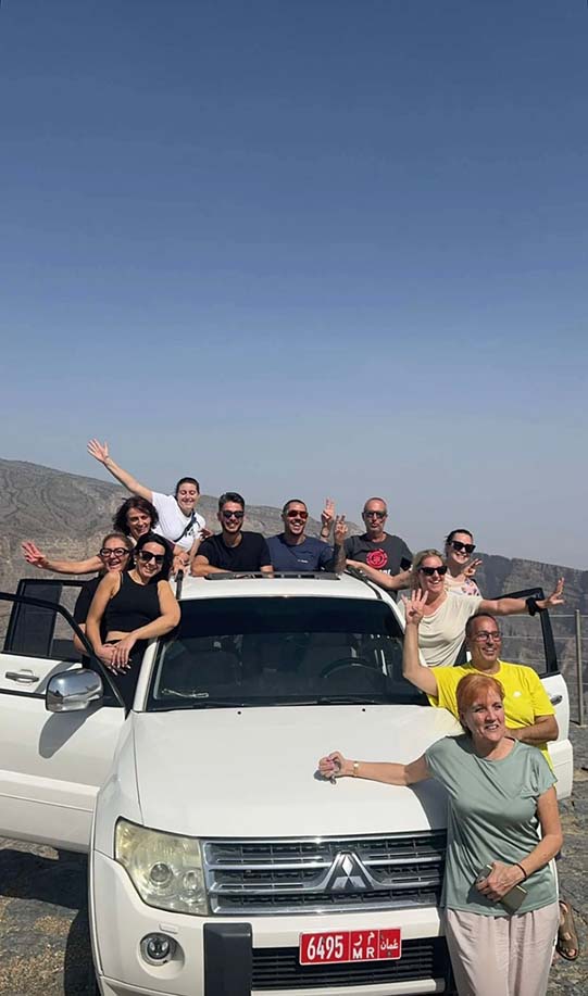 guests in Jebel Shams