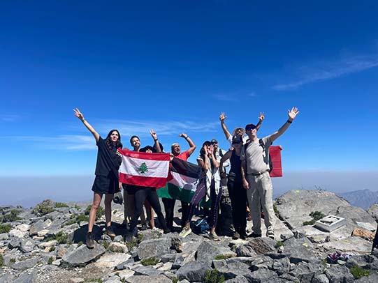 guests in Jebel Shams