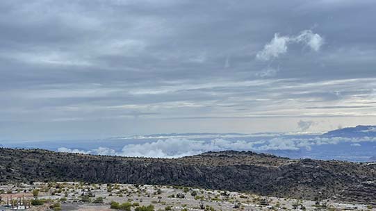 Panoramic view from Jebel Hat