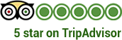 Rated 5 star on TripAdvisor