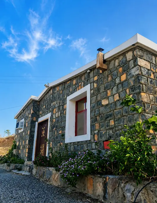 Mountain panorama from Jebel Shams Villa