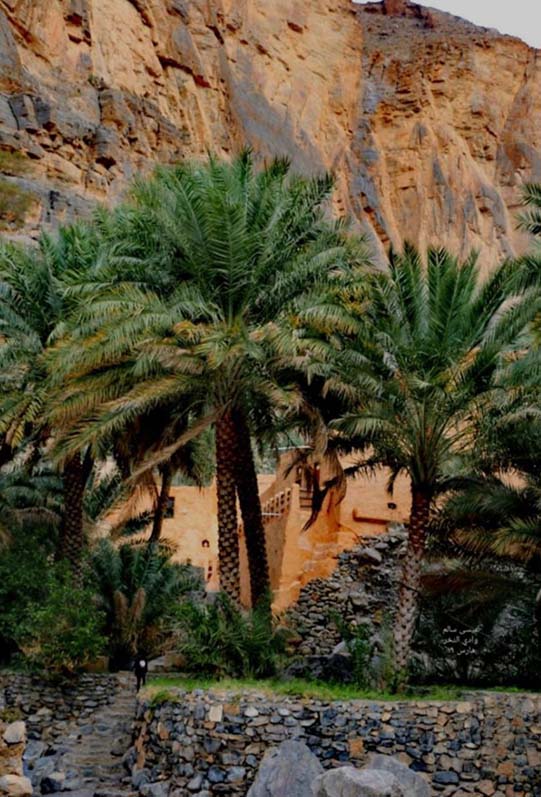 beautiful view during wadi ghul adventure tour