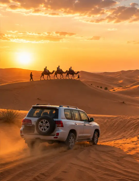 local camping in wahiba sands desert